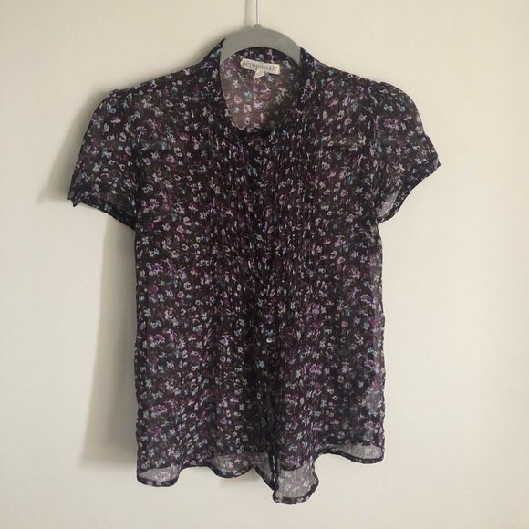 Floral Aeropostale Blouse - Picture 2 of 4